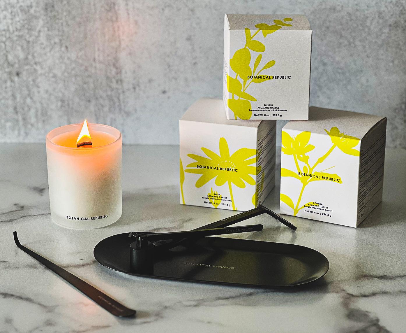 Clean Burning, Non-Toxic Candles from Botanical Republic - Botanical Republic